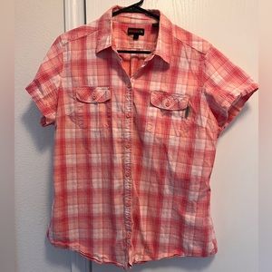 Wolverine Pink Plaid Lightweight Cotton Shirt